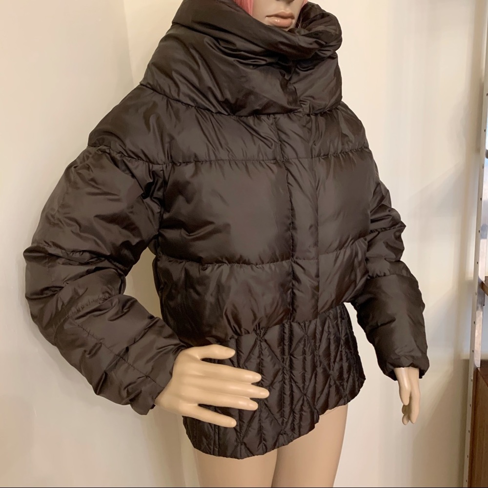 ADD Down Layered Puffer Jacket Diamond Stitch 2 XS